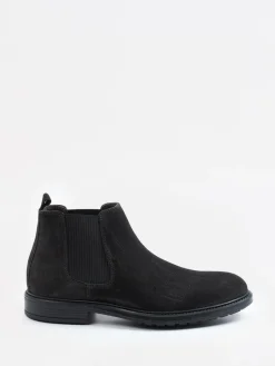 Herren Ralph Harrison – Chelsea Boots aus Veloursleder anthrazit