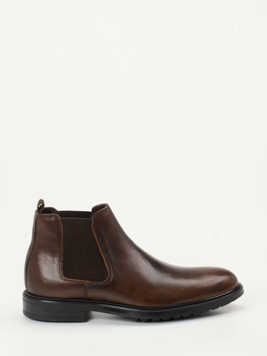Herren Ralph Harrison – Chelsea Boots aus Kalbleder Dunkel