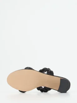 Damen Ralph Harrison – High Heel Mules aus Textil in