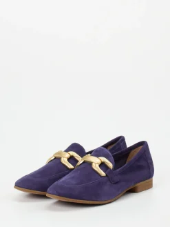 – Loafer aus Nubukleder in Violett*Ralph Harrison New