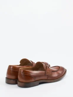 – Loafer aus Glattleder cognac*Ralph Harrison Outlet