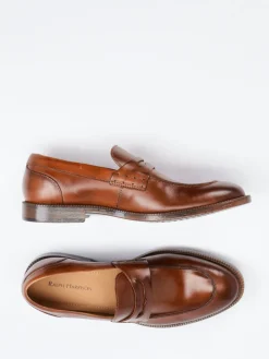 – Loafer aus Glattleder cognac*Ralph Harrison Outlet