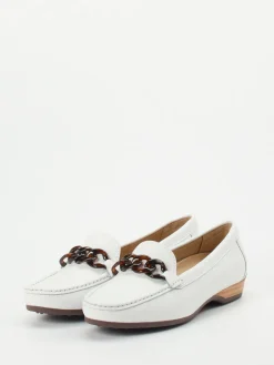 Damen Ralph Harrison – Loafer aus Kalbleder Offwhite