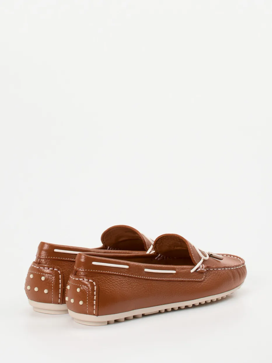 Damen Ralph Harrison – Mokassin aus Kalbleder cognac