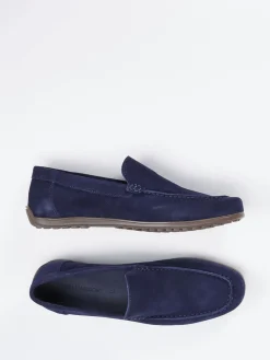 Herren Ralph Harrison – Mokassin aus Veloursleder marine