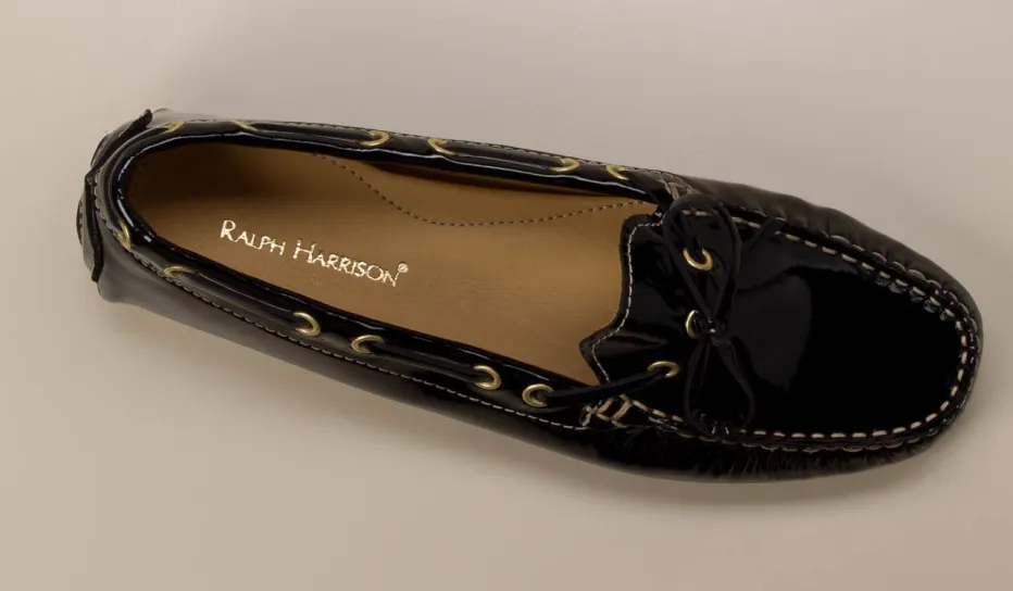 – Mokassins aus Lackleder*Ralph Harrison Outlet