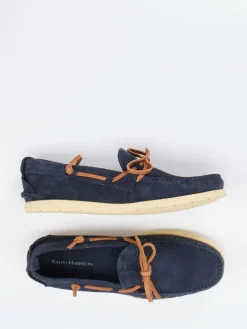 Herren Ralph Harrison – Mokassin-Slipper aus Veloursleder