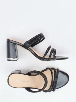 Damen Ralph Harrison – Mules aus Metallicleder