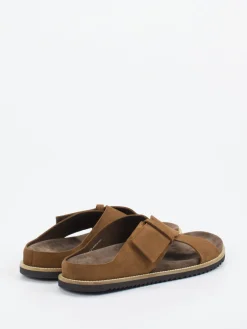 Herren Ralph Harrison – Pantolette aus Veloursleder