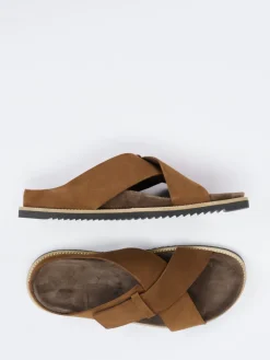 Herren Ralph Harrison – Pantolette aus Veloursleder