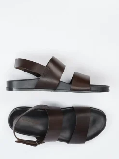 Herren Ralph Harrison – Riemensandale aus Kalbleder Dunkel