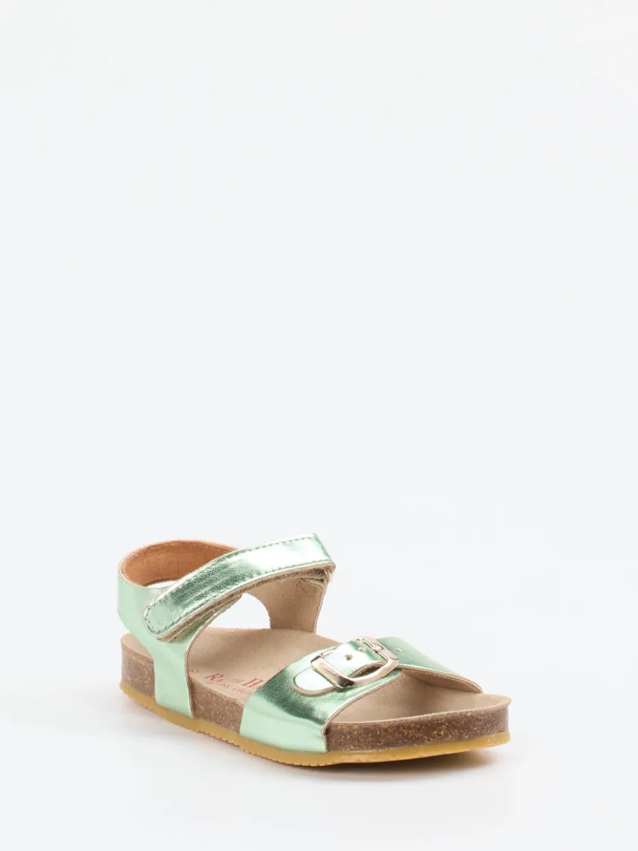 Ralph Harrison – Sandalen aus Metallic-Synthetik mint*Ralph Harrison Classic Hot