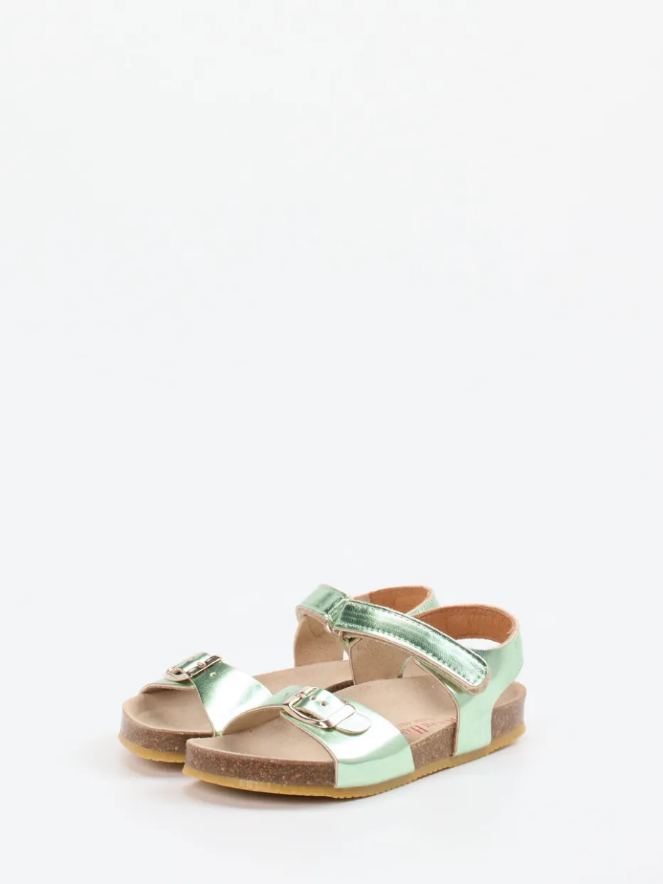 Ralph Harrison – Sandalen aus Metallic-Synthetik mint*Ralph Harrison Classic Hot