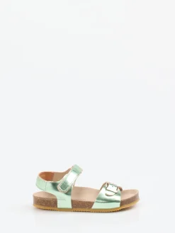 Ralph Harrison – Sandalen aus Metallic-Synthetik mint*Ralph Harrison Classic Hot