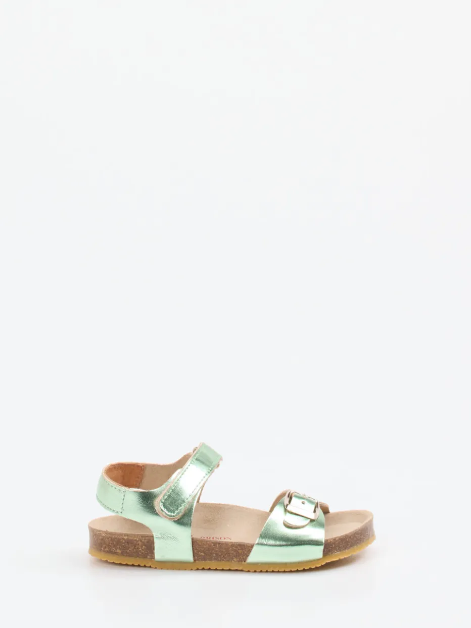 Ralph Harrison – Sandalen aus Metallic-Synthetik mint*Ralph Harrison Classic Hot