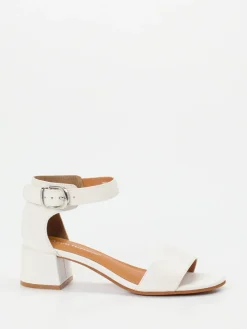 – Sandalen aus Kalbleder Offwhite*Ralph Harrison Outlet