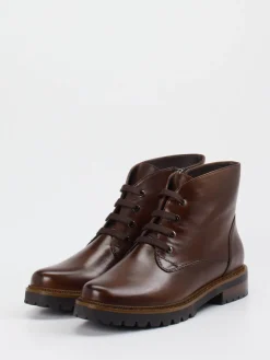 – Schnürboots aus Lammleder dunkel*Ralph Harrison Outlet