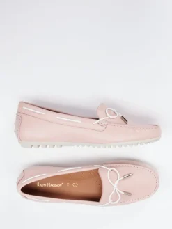 Damen Ralph Harrison – Slipper aus Kalbleder in Rosé