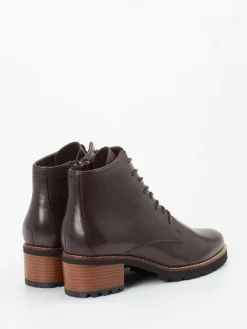 – Stiefelette aus Lammleder Dunkel*Ralph Harrison Outlet