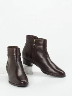 – Stiefeletten aus Lammleder Dunkel*Ralph Harrison Sale