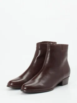 – Stiefeletten aus Lammleder Dunkel*Ralph Harrison Discount