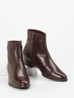 – Stiefeletten aus Lammleder Dunkel*Ralph Harrison Discount