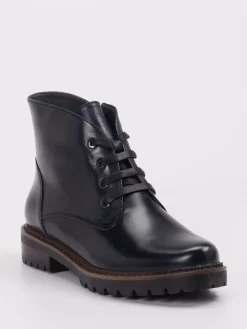 – Stiefeletten aus Lammleder Dunkel*Ralph Harrison Sale