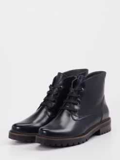 – Stiefeletten aus Lammleder Dunkel*Ralph Harrison Sale