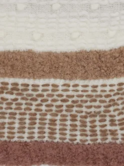 Damen Ralph Harrison – Strickschal aus Alpaka-Mix cremefarben