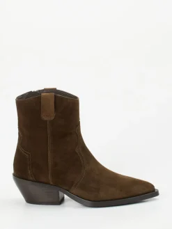 Damen Ralph Harrison – Western-Stiefelette aus Veloursleder