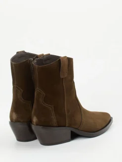 Damen Ralph Harrison – Western-Stiefelette aus Veloursleder