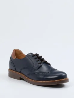 Kinder Ralph Harrison Classic – Brogue aus Kalbleder Dunkel