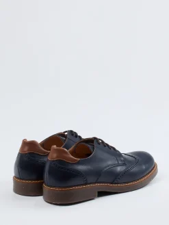 Kinder Ralph Harrison Classic – Brogue aus Kalbleder Dunkel