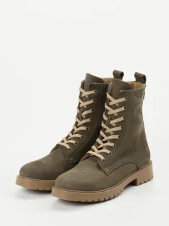 – Combat Boots aus Nubukleder oliv*Ralph Harrison Classic Sale