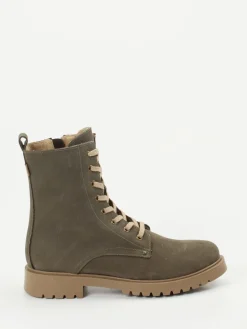 – Combat Boots aus Nubukleder oliv*Ralph Harrison Classic Sale