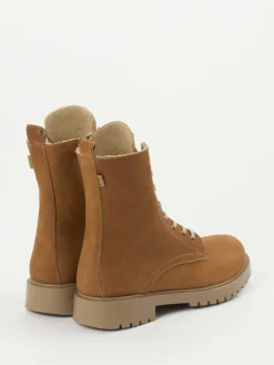 Kinder Ralph Harrison Classic – Schnürboots aus Nubukleder Cognac