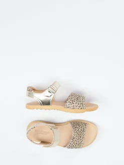 Kinder Ralph Harrison Classic – Sandalen aus geprägtem Leder Gold