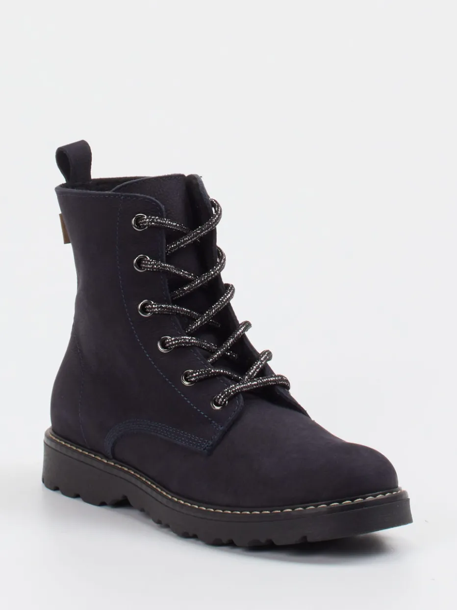 Kinder Ralph Harrison Classic – Schnürboots aus Nubukleder Dunkel