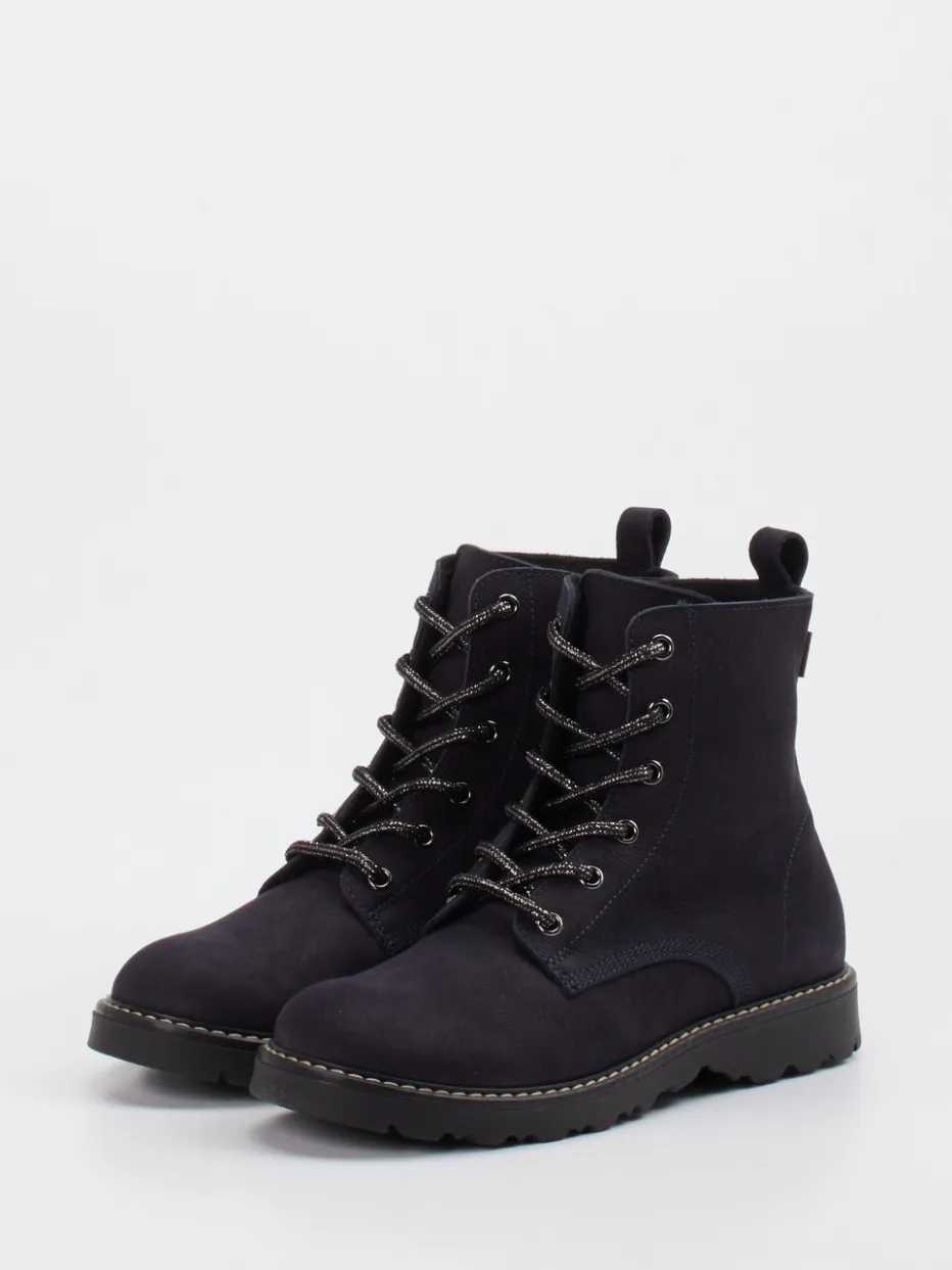 Kinder Ralph Harrison Classic – Schnürboots aus Nubukleder Dunkel