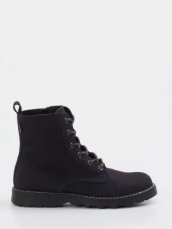 Kinder Ralph Harrison Classic – Schnürboots aus Nubukleder Dunkel