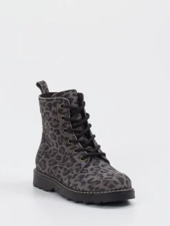 Kinder Ralph Harrison Classic – Schnürboots aus geprägtem Leder