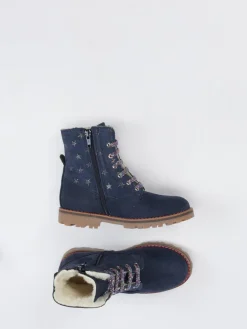 Kinder Ralph Harrison Classic – Schnürboots aus Nubukleder Dunkel