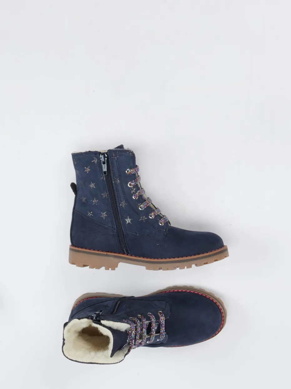 Kinder Ralph Harrison Classic – Schnürboots aus Nubukleder Dunkel