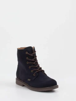 – Schnürboots aus Veloursleder Dunkel*Ralph Harrison Classic Outlet