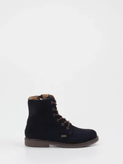 – Schnürboots aus Veloursleder Dunkel*Ralph Harrison Classic Outlet