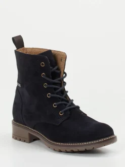 Kinder Ralph Harrison Classic – Schnürboots aus Veloursleder dunkel