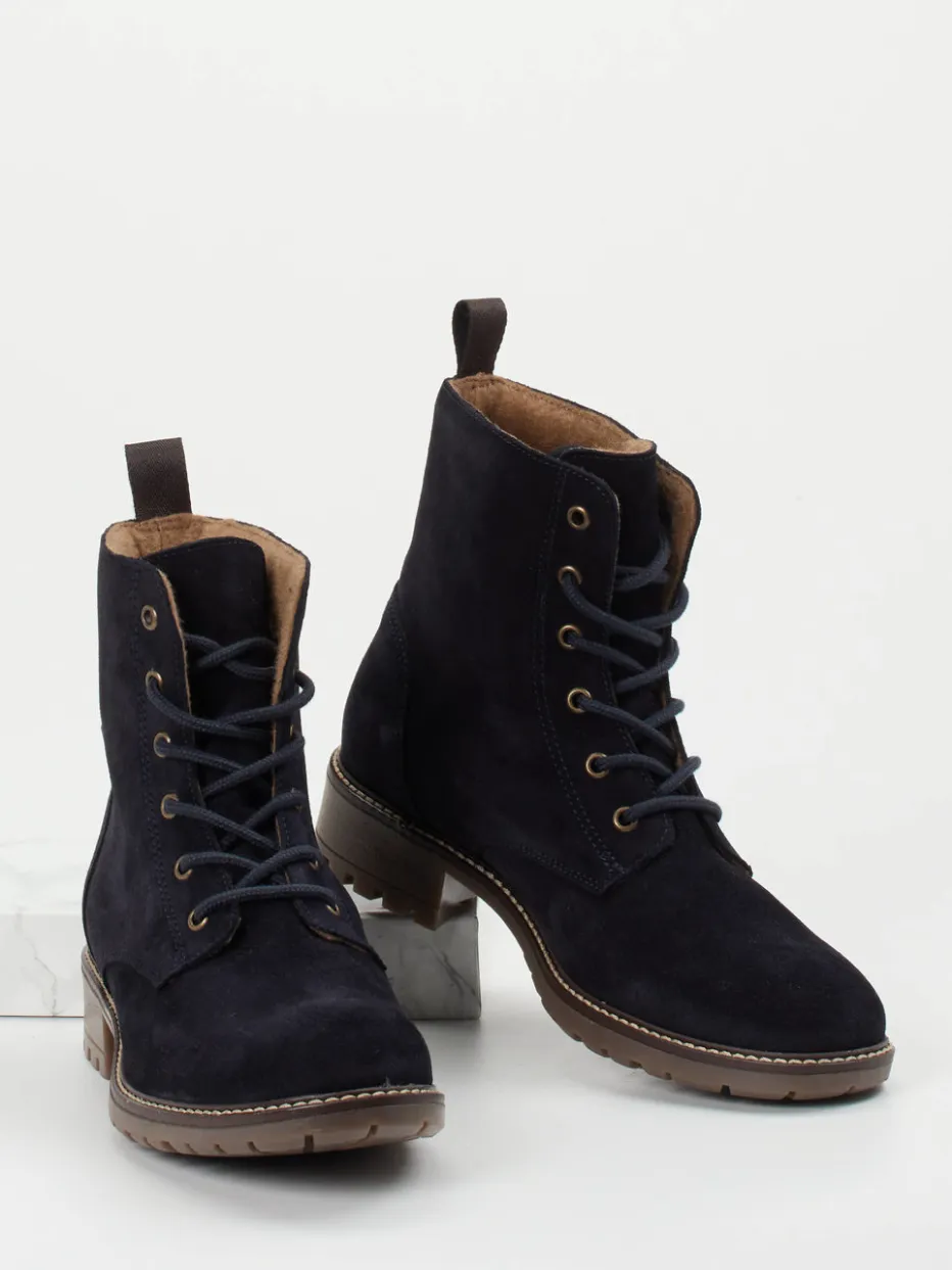 Kinder Ralph Harrison Classic – Schnürboots aus Veloursleder dunkel