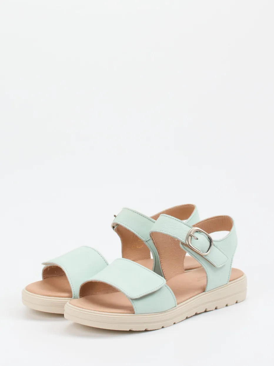 Kinder Ralph Harrison Classic – Sandalen aus Nubukleder Pastellgrün