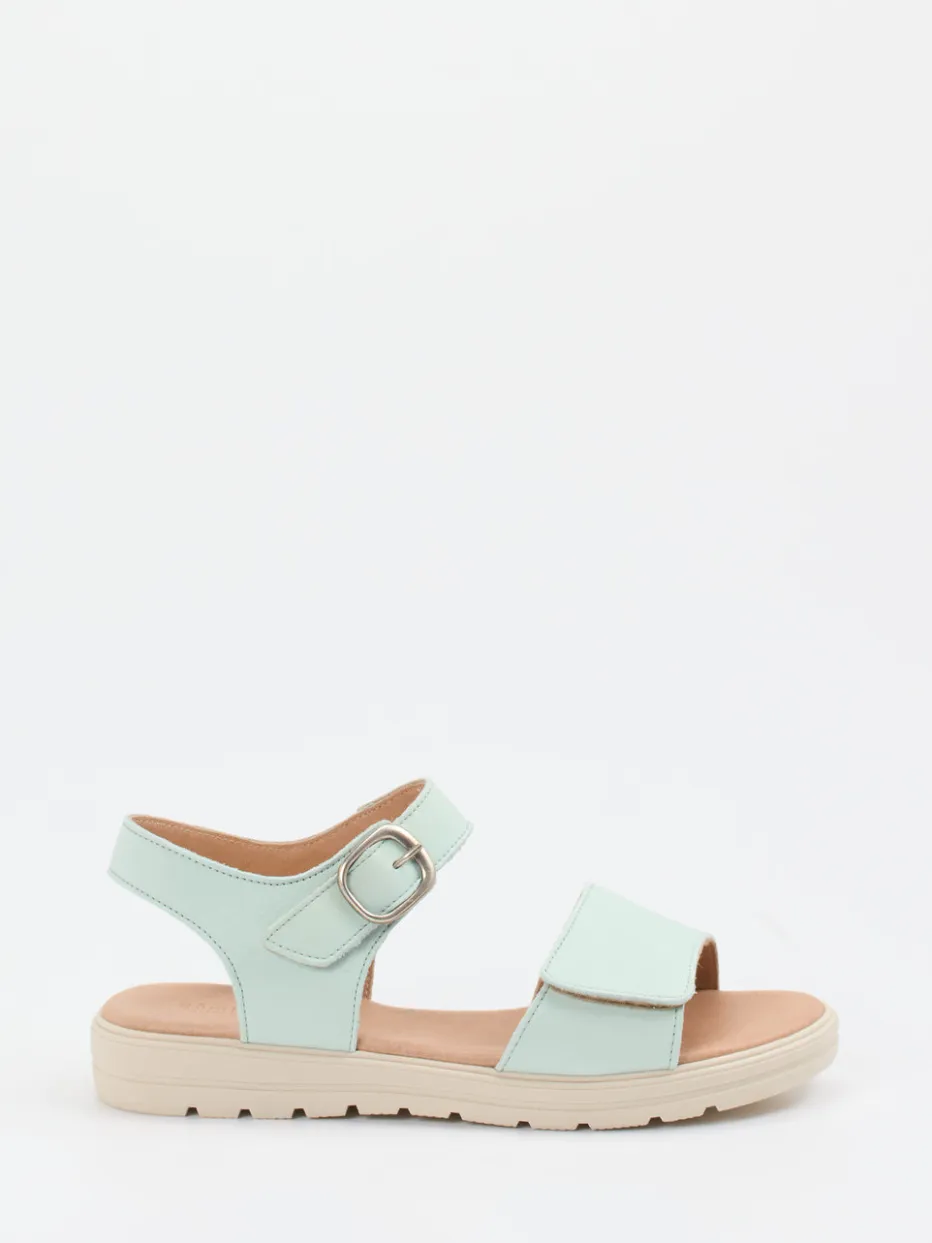 Kinder Ralph Harrison Classic – Sandalen aus Nubukleder Pastellgrün