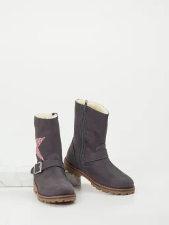 Kinder Ralph Harrison Classic – Winterstiefel aus Nubukleder